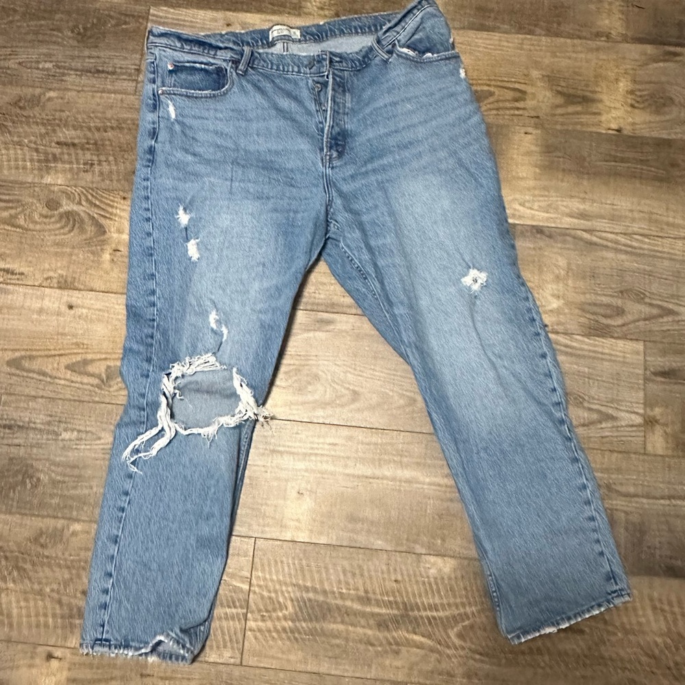 Abercrombie & fitch curve love jeans